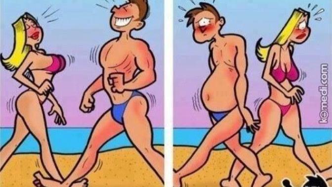 Göbeğini içine çekmeyen var mı?