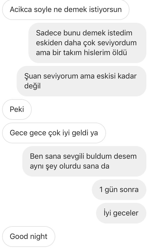 Yazışmalar hakkında ne düşünüyorsunuz?