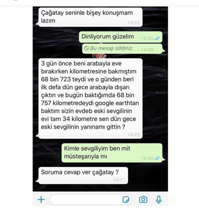 Eski sevgilileriniz hiç bu boyuta geldi mi?