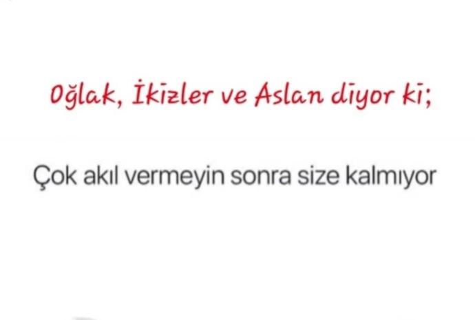 Burcunuz ne diyor?
