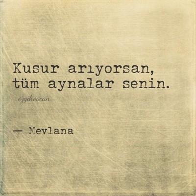 En büyük kusurumuz; kusursuz olmaya çalışmak mı, kusur aramak mı?
