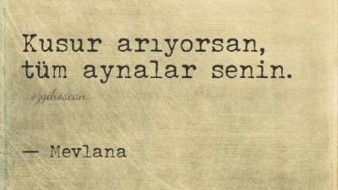 En büyük kusurumuz; kusursuz olmaya çalışmak mı, kusur aramak mı?