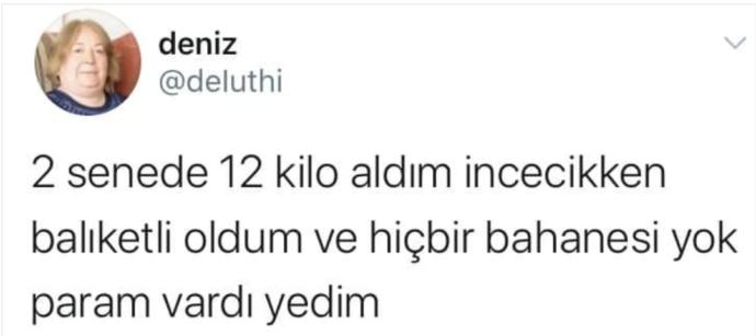Şu sıralar kilo mu alıyorsunuz, yoksa kilo mu veriyorsunuz?