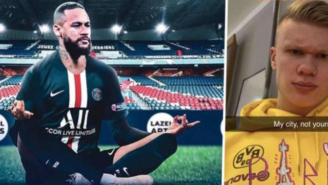 Neymar'dan Erling Haaland'a büyük gönderme! Ne düşünüyorsunuz?