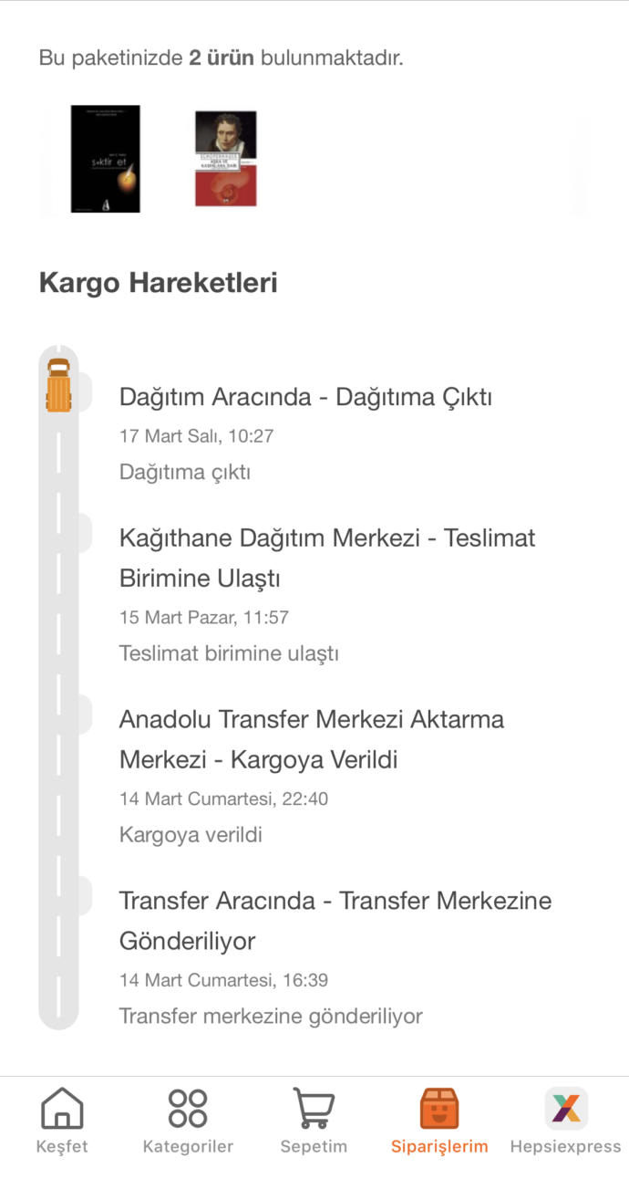 Allahım niyet ettim kargomun gelmesine Amiiiin🙏
