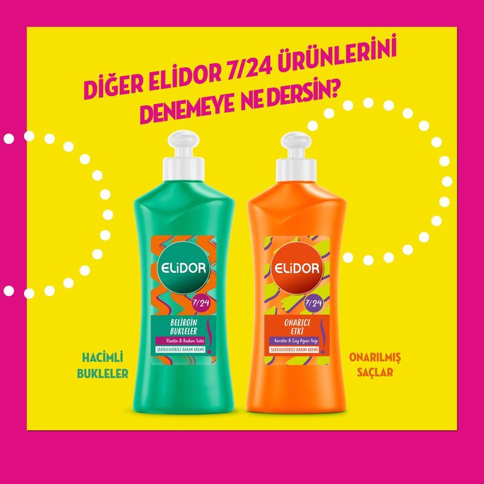Elidor 7/24 Belirgin Bukleler Şekillendirici Bakım Kremi Ne Zaman Kullanılmalıdır?