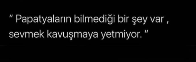 Çok sevmek bazen yetmiyor.