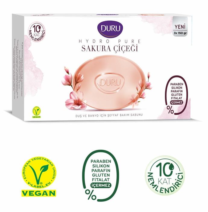Duru Hydro Pure Sakura Çiçeği Şeffaf Bakım Kremi