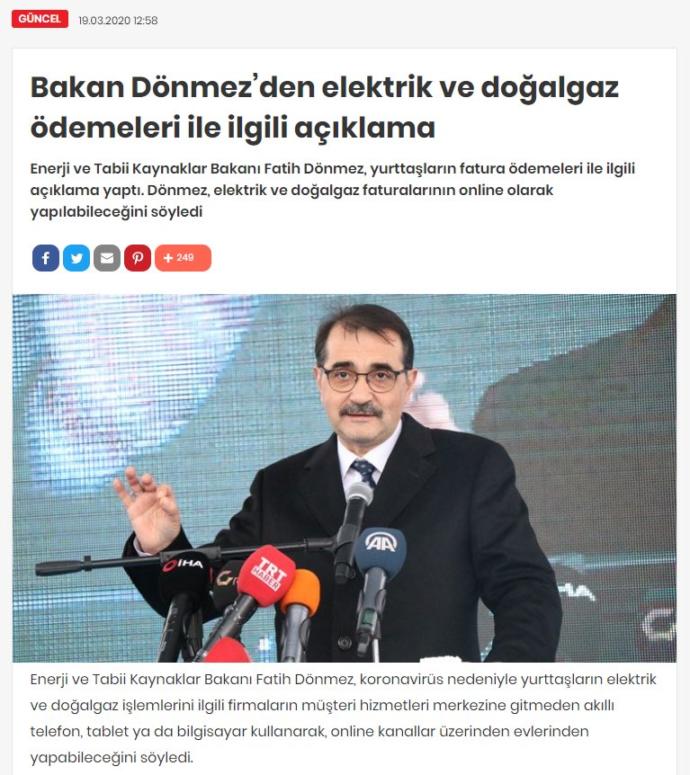 Online ödeme yapabilirmişiz...
