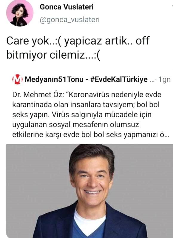 Gonca Vuslateri cinsellik için bitmiyor çilemiz dedi. Peki senin için cinsellik bir çile midir?