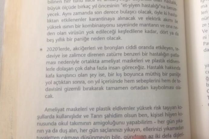 Kehanetler kitabı corona tarifi