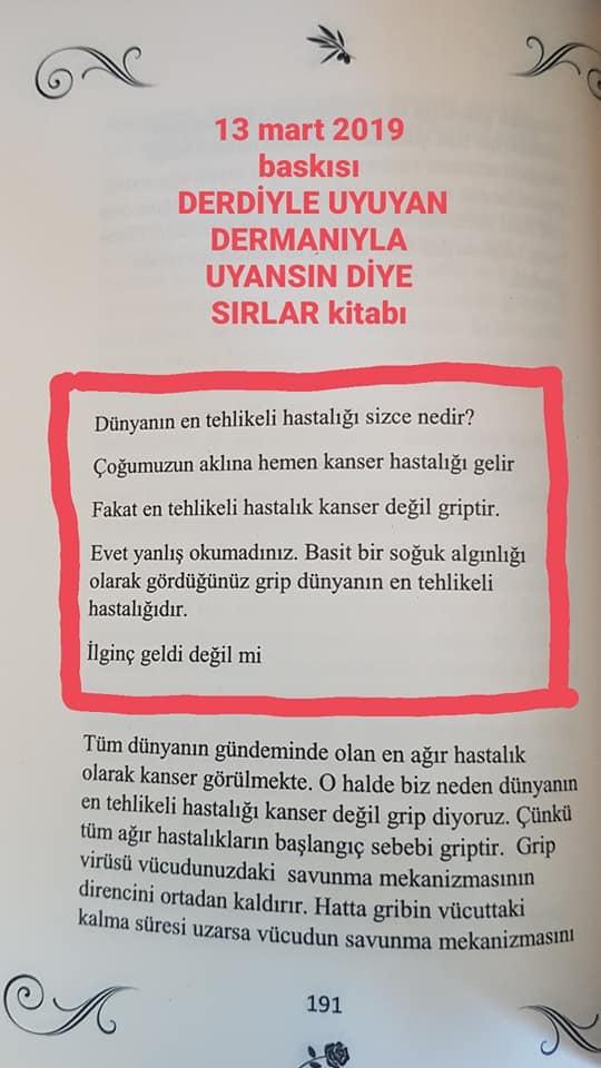 Kehanetler kitabının Koronavirüs'ü tarif etmesi hakkında ne düşünüyorsunuz?