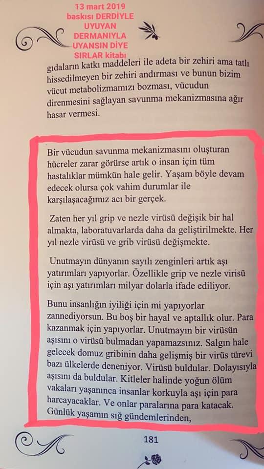 Kehanetler kitabının Koronavirüs'ü tarif etmesi hakkında ne düşünüyorsunuz?