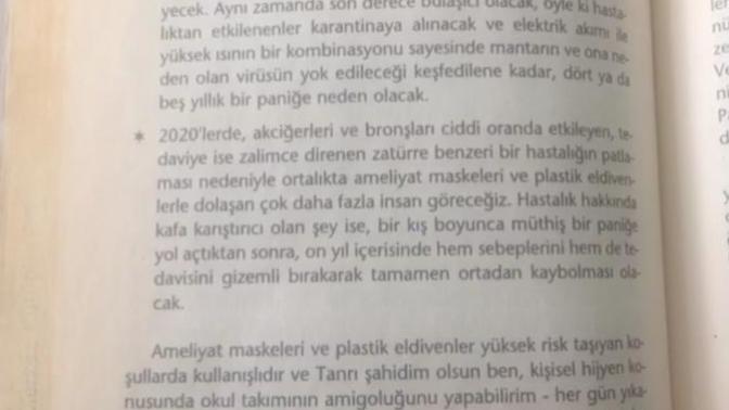 Kehanetler kitabının Koronavirüs'ü tarif etmesi hakkında ne düşünüyorsunuz?