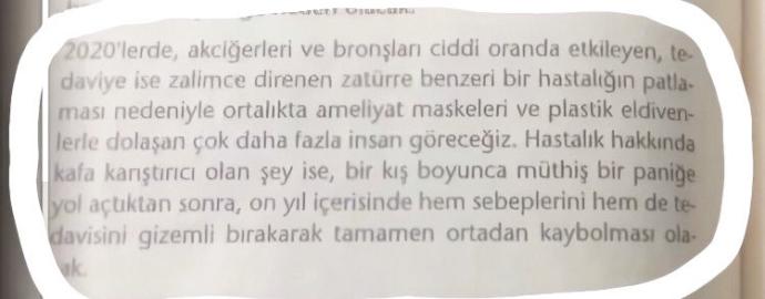 2005 basımlı kehanetler adlı kitapta herşey yazıyormuş sizde okudunuz mu?
