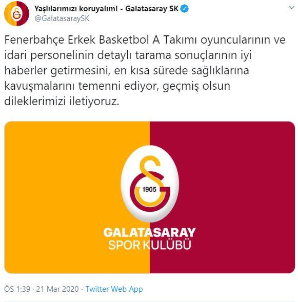 Fenerbahçe Beko Basketbol takımında 3 oyuncu ve idari menajerin korona virüs testi pozitif çıktı konu hakkında düşünceleriniz neler?