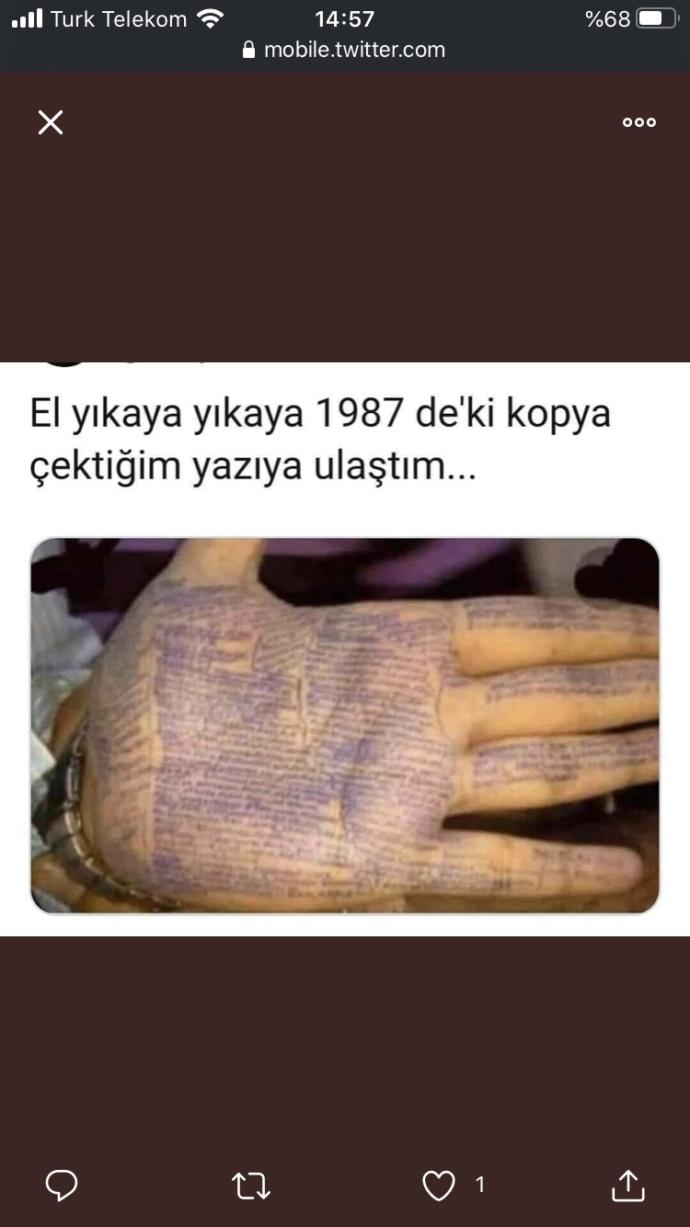 Ellerim tahriş mi oldu?