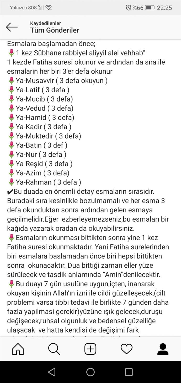 Bu güzellik duası bunu yatsı namazından sonra 7 gün okumalısın. Daha sonra da devam ettirebilirsin her gün.