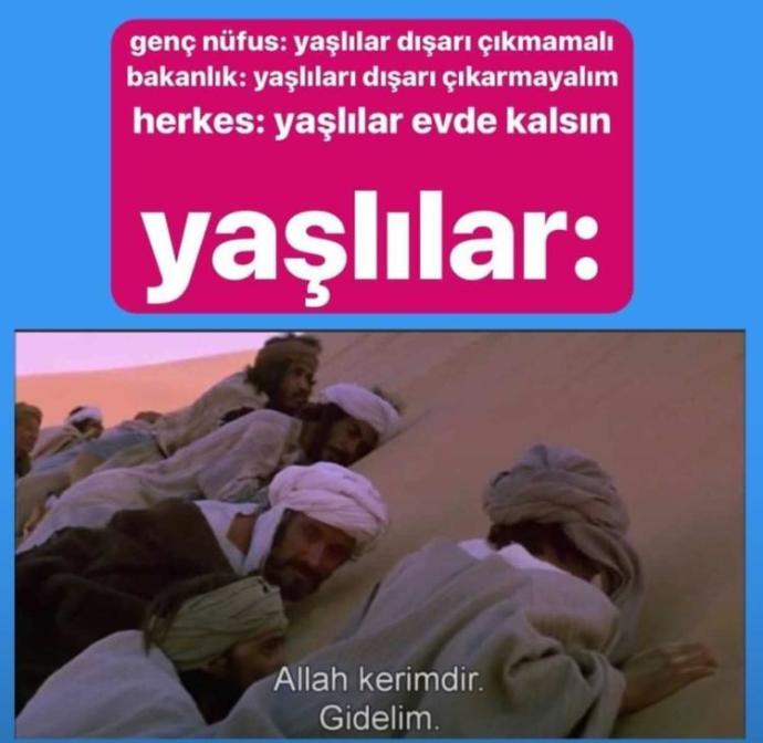 Türkiyede'ki yaşlı insanlar neden bu kadar beyinsiz?