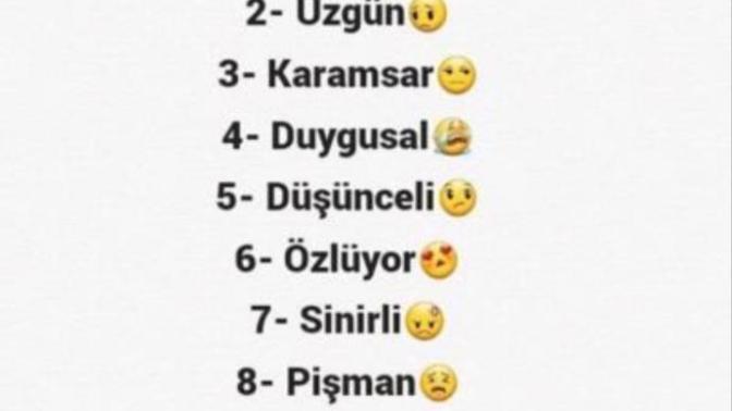 Bugün ruh halin nasıldı?
