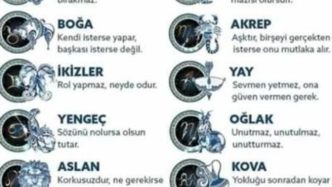 Burçlara inanıyor musunuz?