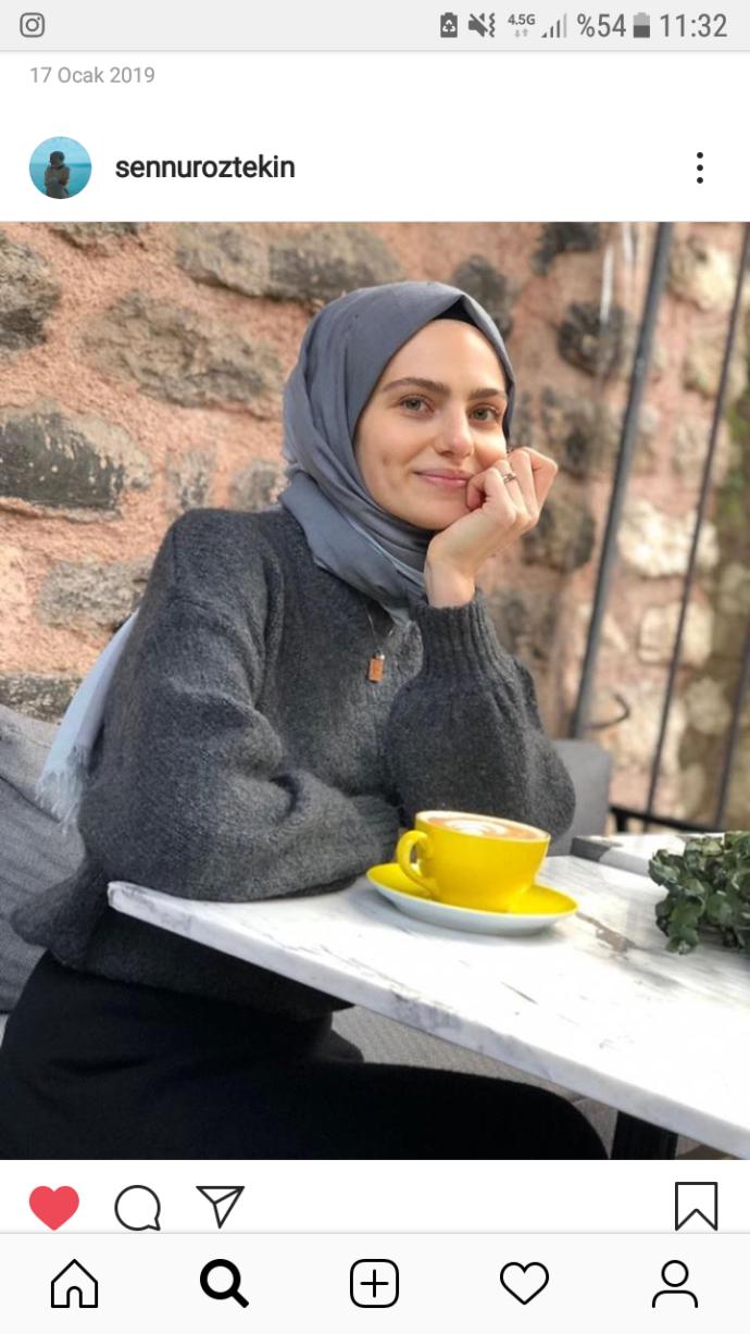 Aradığım tam olarak Şennur Öztekin gibi bir hanım efendi.