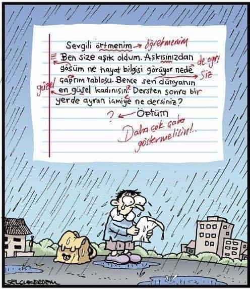 Kayıtsız kalamazdı..