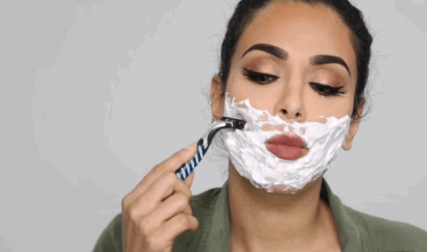 Kadınlar için yüz jileti var mıdır?