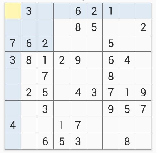 Sudoku oynamayı biliyor musunuz?