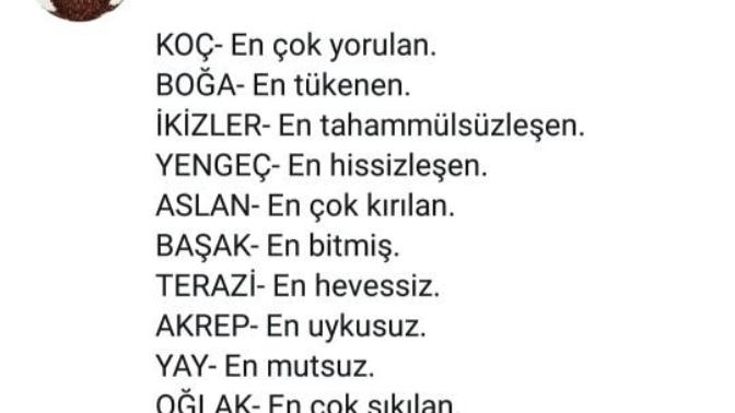 Sevmediğiniz burçlar ve kotu ozellikleri?