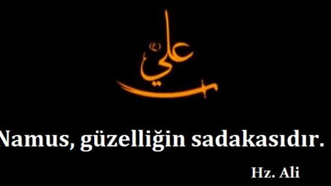'' Namus güzelliğin sadakasıdır '', sözünde ne ifade edilmek istenmiştir?