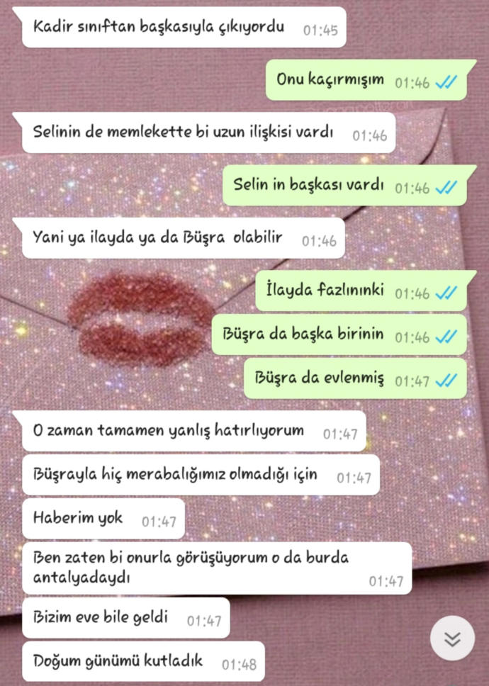Üniversite/lise arkadaşlarınızla görüşüyor musunuz?