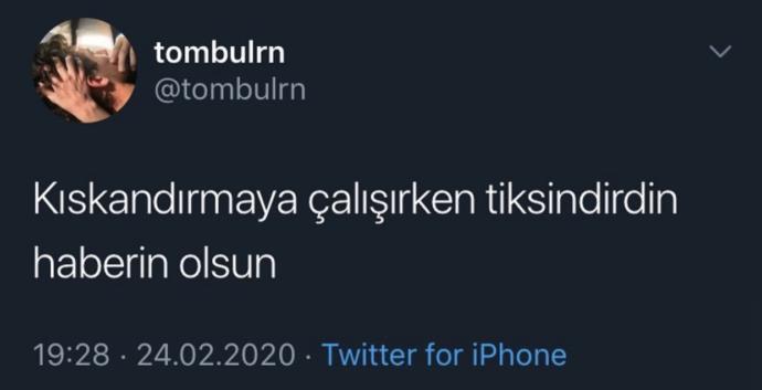 Kıskanınca soğuyan tayfa nerde?