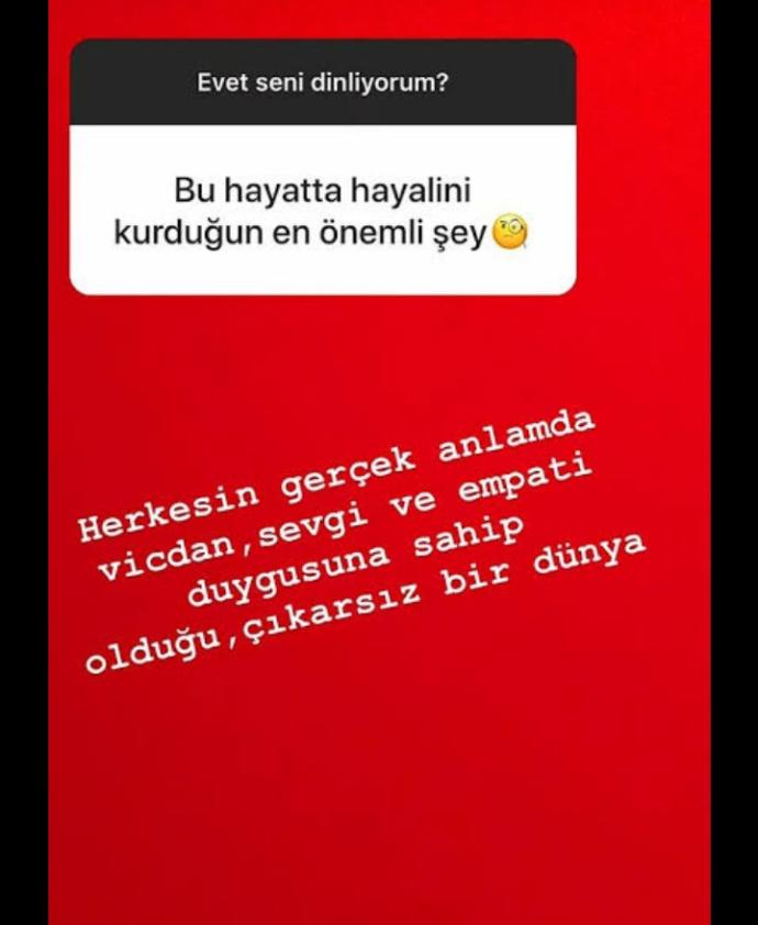 BU HAYATTA HAYALİÑİ KURDUĞUN EN ÖNEMLİ ŞEY NEydi?