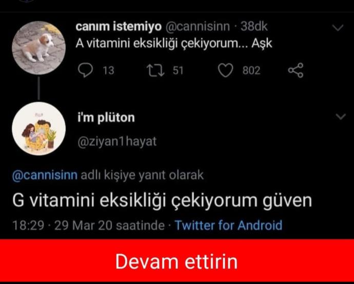Siz neyin eksikliğini çekiyorsunuz?