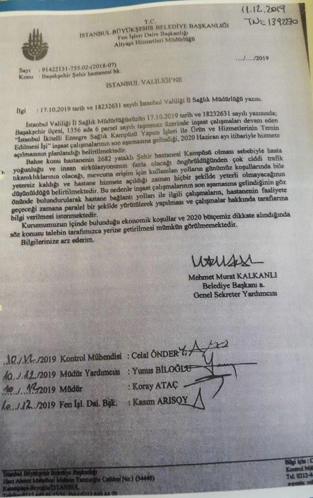 Başakşehir şehir hastanesini Ekrem İmamoğlu açıyor ne düşünüyorsunuz?