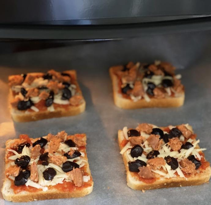 Tost ekmeğinden pizza yaptım 🤪