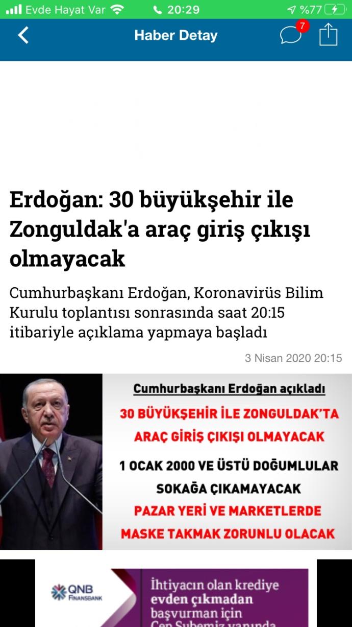 Arkadaşlar 20 yaş için geçerli mi sokağa çıkma yasağı?