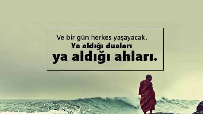 Başkasının ahı seni tuttu mu?