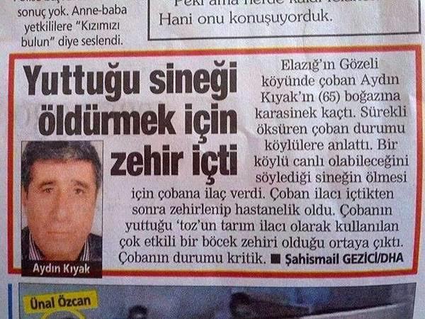📰📺Okuduğunuz veya izlediğiniz en absürt haber neydi?
