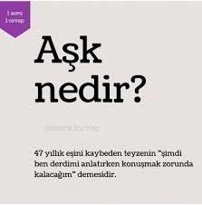 Aşk nedir?