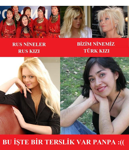 Rus kızı mı yoksa Türk kızı mı çantada kekliktir?