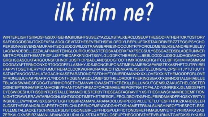 Bu resimde gördüğünüz ilk film nedir?