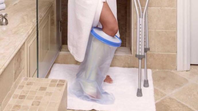 Alçıyla nasıl banyo yapılır?