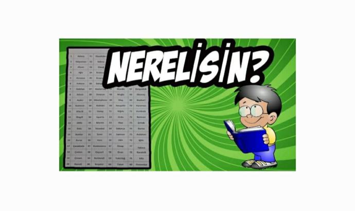 Nerelisiniz? Nerde yaşıyorsunuz?