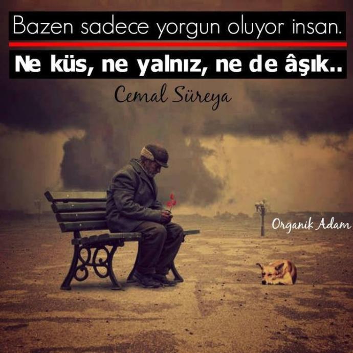Neyin yorgunluğunu taşıyorsun?