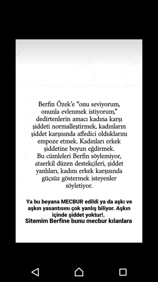 Berfin Özek, yüzünü asitle yakan eski sevgilisini affetti! Ne düşünüyorsunuz?