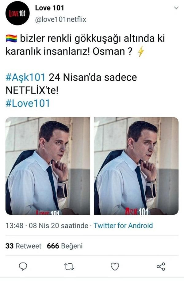 Netflixin Türk Yapımı Yeni Dizisi Aşk 101de Osman İsimli Gay Bir Karakterin Olduğunu İddia Edildi?