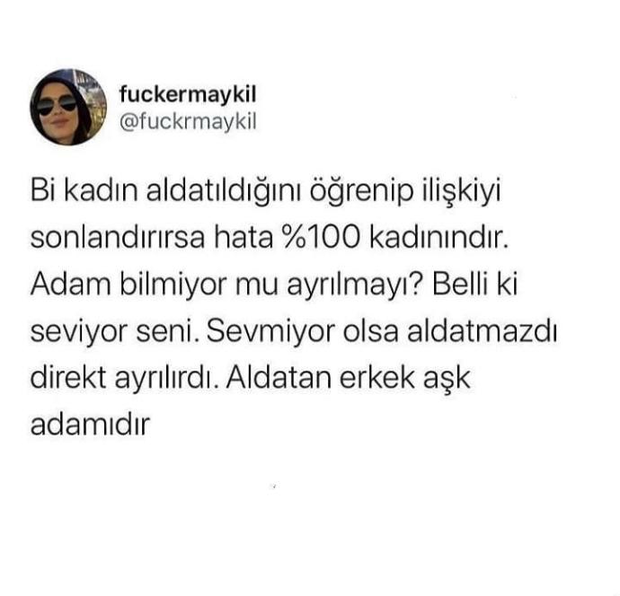 Aldatan erkek aşık mıdır?