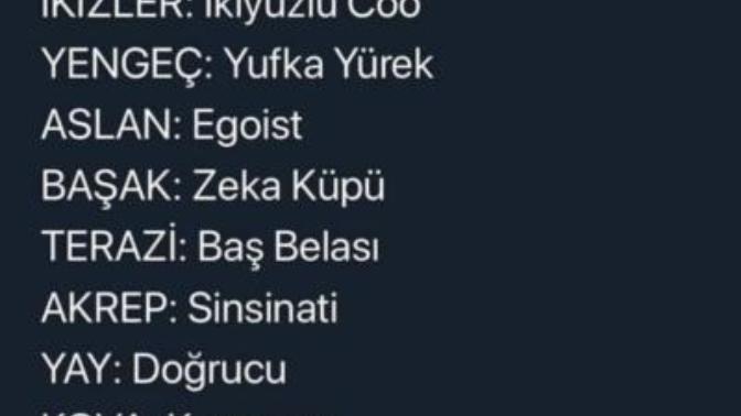 Burçlara göre lakaplar; senin lakabın hangisi?